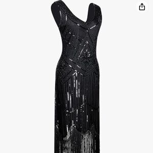 Gatsby black Dress